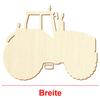 Wooden Tractor V3 – Craft Decor, 5–50 cm, Pack of 100, 35 cm Wide view 3