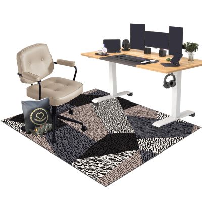EYKWKB Floor Protection Mat for Hard Floors, 150 x 180 cm