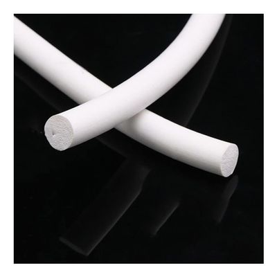 WUUKEPSG Round Silicone Foam Strip, 1,520 mm, White, 1 m