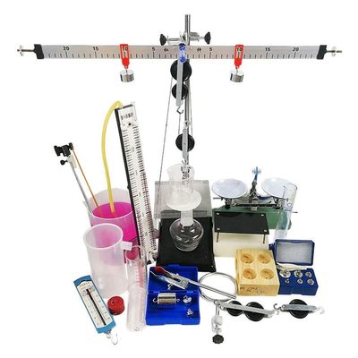 OLSKFUH Mechanical Physics Experiment Set: Pulley, Lever, Balance, and Pressure
