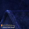 GAIFNAG Plush Sherpa Blanket, 50 x 150 cm, 230 GSM Flannel, Extra Soft, Washable, Solid Dark Blue view 4