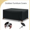 AUUZPI Waterproof Garden Furniture Cover 260 x 250 x 70 cm view 4