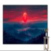 5D Diamond Painting Forest Sunset, Full Square Drill, 300 x 100 cm view 2