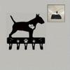 zhuyanbo007 Wall-Mounted Coat Rack, 22.9 cm Wide, 5 Hooks, Large view 3