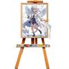 Anime Paint by Numbers for Adults, Pretty Woman, 90 x 120 cm, Unframed view 2