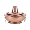Vintage Copper Hot Pot Shabu Shabu Cooker, 30 cm (Copper 34 cm) view 1