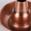 Vintage Copper Hot Pot Shabu Shabu Cooker, 30 cm (Copper 34 cm) view 2
