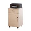 Office Filing Cabinet with Lock and Drawer, Mobile Storage Box view 1