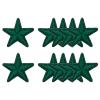 QUARKZMAN 10-Pack Star Iron-On Patches, 2.8 cm view 1