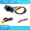 POMPOMPUR Rear-View Camera for Citroën C4 2004–2018 and C5 MK2 2007–2017, CVBS 680×480 view 2