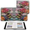 Self-Adhesive Photo Album, 3-Ring Scrapbook Memory Album, Black and White Stripes, Vintage view 2