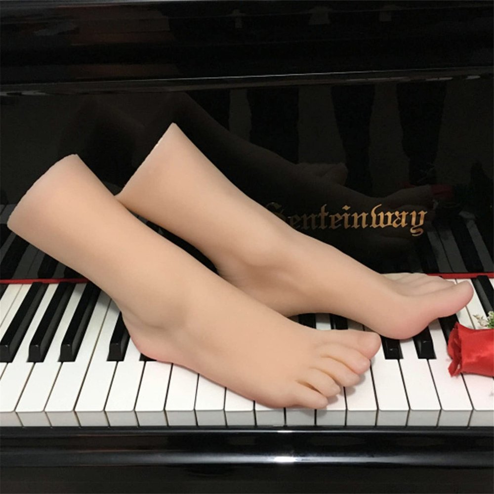 Silicone Mannequin Feet or Hands, Realistic Female Foot Model