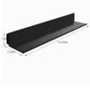 LED Floating Wall Shelf, Illuminated Wine Rack and Bookshelf, Gold view 2