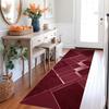 ZUZEKU Vintage Wine Red Runner Rug, Washable Non-Slip, 120 x 450 cm view 2
