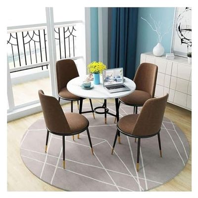 Modern Nordic Minimalist Round Table and Chair Set