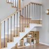 Black Iron Stair Railing Balusters, 150 cm High, Cuttable view 2