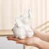 GJFASGF White Elephant Statue, Modern Ceramic Decor, Large view 3