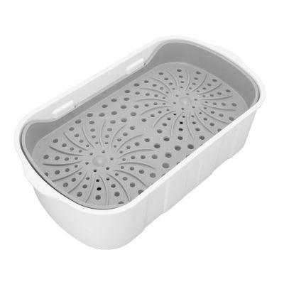 Self-Cleaning Mop Bucket with Drainage Compartment, Large Capacity
