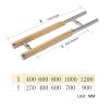 NBAAVBJV Pull Handle for Wood and Glass Doors view 2
