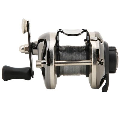 Ice Fishing Reel, Portable Winter Reel with Small Spool, Black