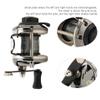 Ice Fishing Reel, Portable Winter Reel with Small Spool, Black view 2