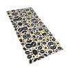 SamLng 30.5 x 61 cm Large Towel, Lightweight Black Lips Print view 2