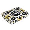SamLng 30.5 x 61 cm Large Towel, Lightweight Black Lips Print view 3