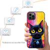 Sinyunron Case Compatible with Samsung Galaxy S10 5G, Shockproof Scratch-Resistant TPU Protective Case with Pattern and Colorful Keychain, Cat-01 view 2