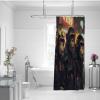 SHUODAOCO Fashion Gorilla Shower Curtain with Hooks, Machine-Washable Polyester, 200 W x 200 L cm view 2