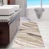 Beige Modern Hallway Runner Rug 110 x 440 cm view 2