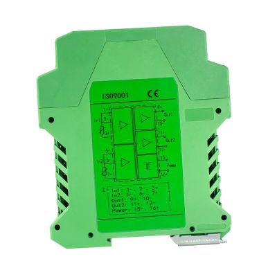 KOSBO DC24V PT100 Temperature Signal Converter, 0-200 to 4-20mA/0-10V/RS485