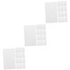 Housoutil 3 Sets Insulating Foam Outlet Covers, Drywall Cable Grommets and Wire Organizers, White EVA, 50 Pieces × 3 view 1