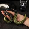 Easter Surprise 3D-Printed Movable Snake Figure, Purple, 75 cm view 2