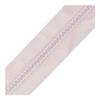 FOVAOK 3 x 40–120 cm Resin Coil Zippers for Sewing, Crafting and DIY, Nylon Zippers, 24 Colors, Light Pink, Purple, 120 cm view 1