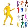 Adults’ Orange Open-Face Zentai Cosplay Jumpsuit view 3