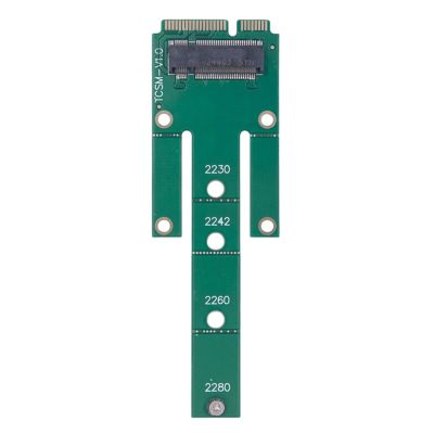 Aurgiarme mSATA to M.2 Adapter Conversion Card for 2230/2242/2260/2280 SSDs