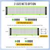 Portable Volleyball and Badminton Net Set for Backyard and Beach, with 2 Nets, Adjustable Poles, PU Volleyball, Aluminum Rackets and Carrying Bag view 3