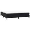 vidaXL Box Spring Bed Without Mattress Black 200x220 cm Velvet view 1