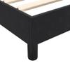 vidaXL Box Spring Bed Without Mattress Black 200x220 cm Velvet view 4