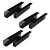 Black Self-Adhesive Cable Raceway, Cuttable PVC Cable Cover view 1