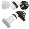 Gadpiparty Adjustable Coffee Table Legs with Casters, 4-Piece Set, White view 3