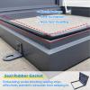 ZJKXJH Galvanized Steel Roof Hatch, 24 x 40 in (61 x 101 cm) view 4