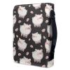 Kuiaobaty Bible Bag with Dog Paw Print Pattern, Zipper, Cartoon Puppy Design, and Carrying Handle view 3
