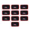 Kikumi 10-Piece Tire Patch Kit, Universal Bicycle Flat Tire Repair Tools, Rubber, Rectangular, 70 x 120 mm view 1