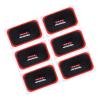Kikumi 10-Piece Tire Patch Kit, Universal Bicycle Flat Tire Repair Tools, Rubber, Rectangular, 70 x 120 mm view 3