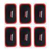 Kikumi 10-Piece Tire Patch Kit, Universal Bicycle Flat Tire Repair Tools, Rubber, Rectangular, 70 x 120 mm view 4