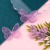 30 Lace Butterfly Applique Patches, 4 x 3.5 cm, Mixed Colors view 2