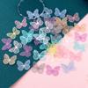 30 Lace Butterfly Applique Patches, 4 x 3.5 cm, Mixed Colors view 3
