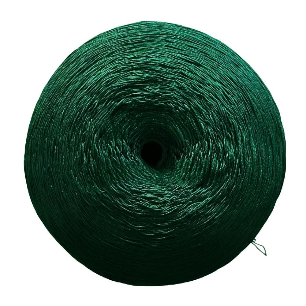 Blausky 10 cm x 10 m Tassel Fringe Trim, Dark Green