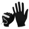 LFFAVHFK Golf Gloves, 2-Pack for Men, Micro-Soft Fiber, Black, Left Hand, Size 27 XX-Large view 2